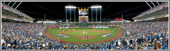 Kauffman Stadium poster