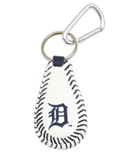 Detroit Tigers baseball key chain