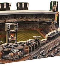 3D model of Comerica Park