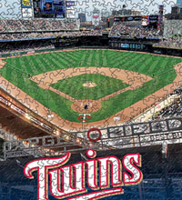 Twins ballpark and logo puzzle