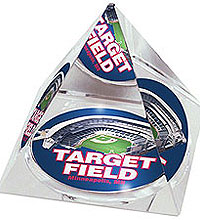 Target Field crystal pyramid