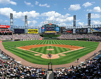 U.S. Cellular Field wall mural