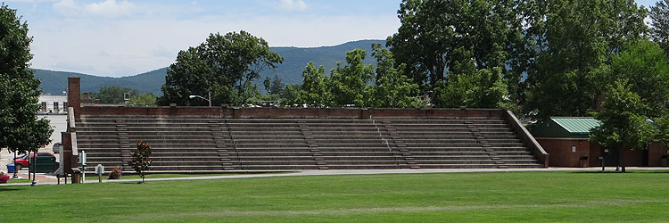 Withers Field grandstand in Wytheville